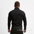 Masculin de jogger pour hommes zip sportswear masculin sportif de survêtement